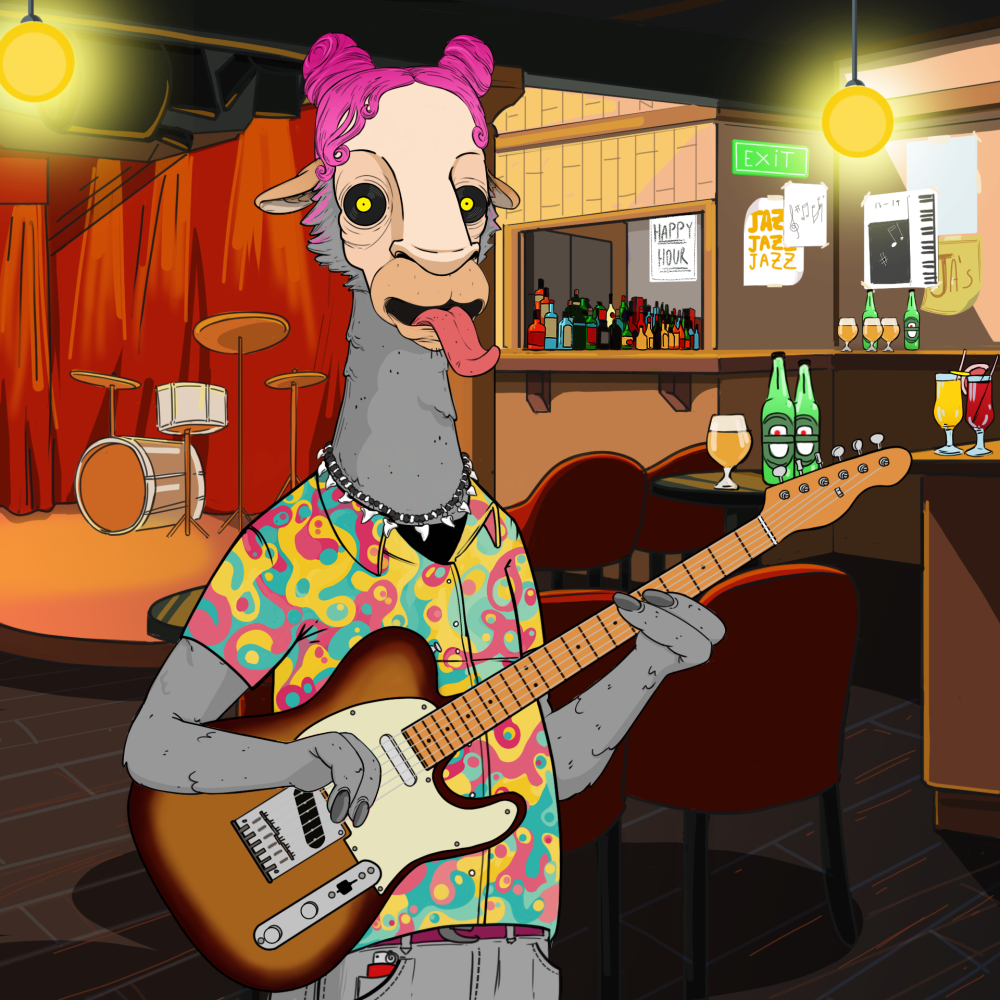 Jammin' Alpacas #1884