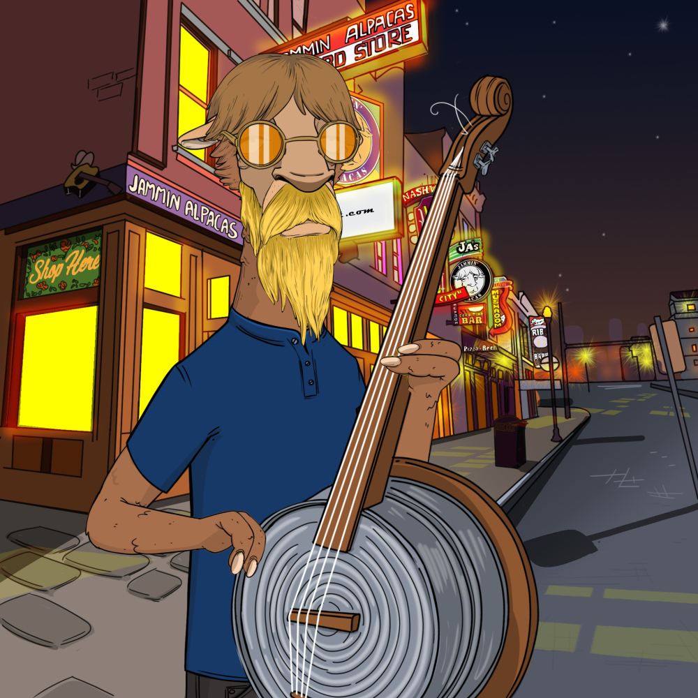 Jammin' Alpacas #2714