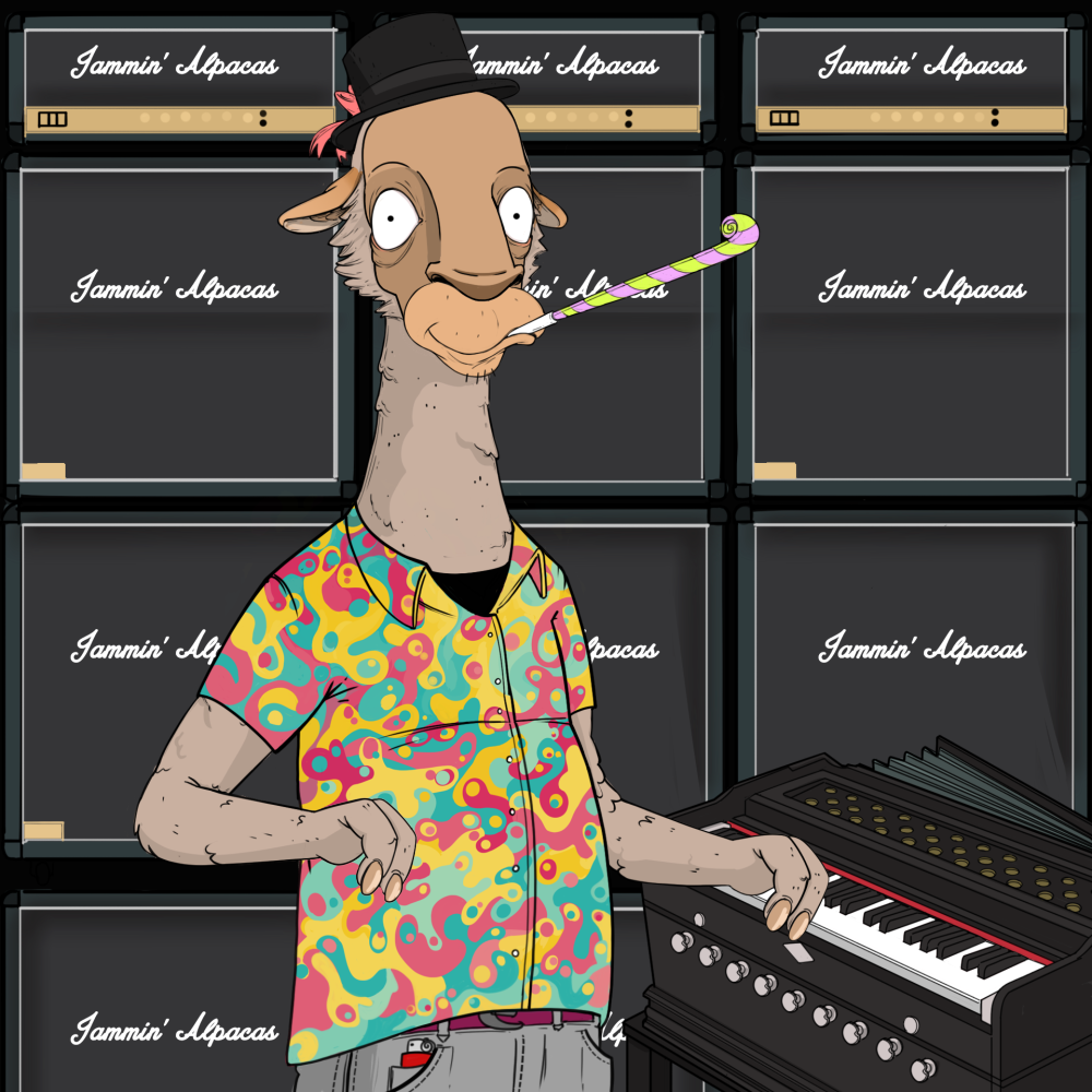 Jammin' Alpacas #2841