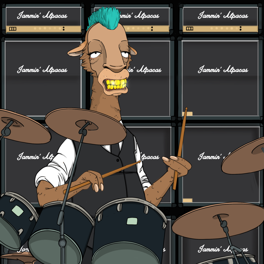 Jammin' Alpacas #2980
