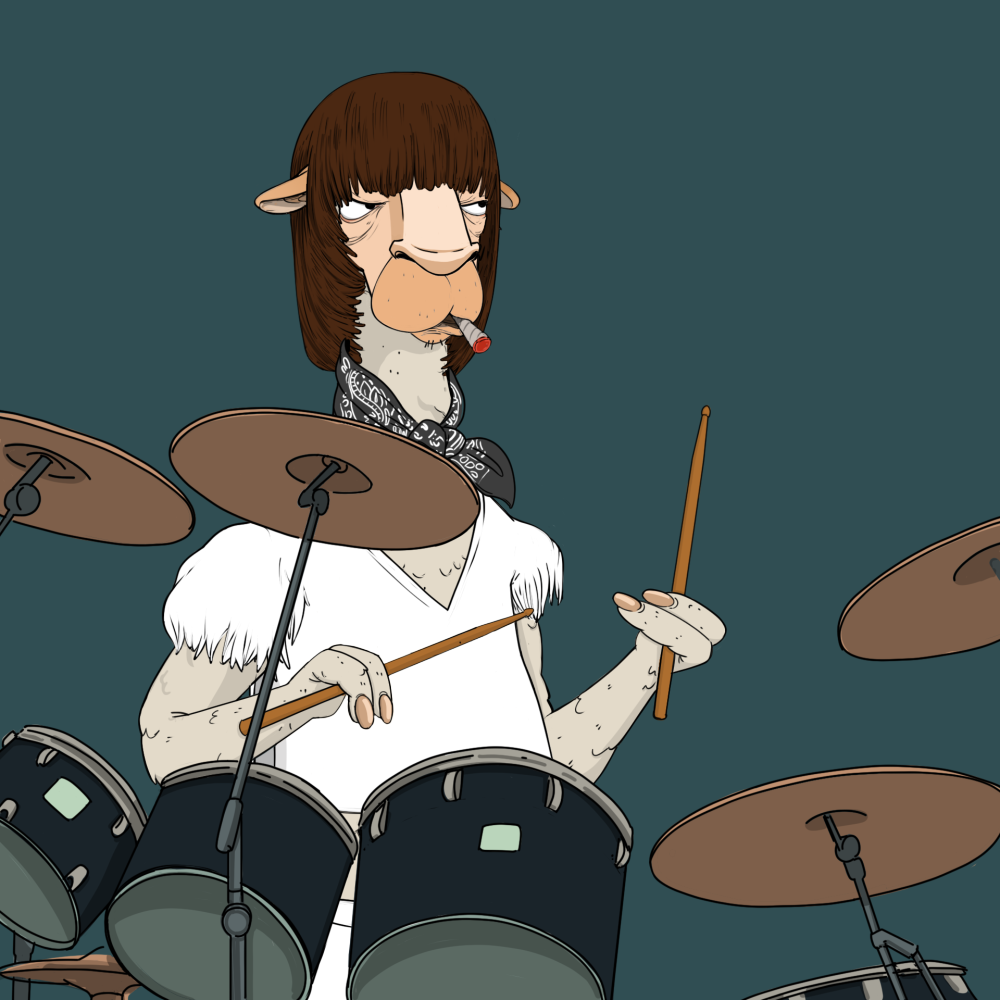 Jammin' Alpacas #3104