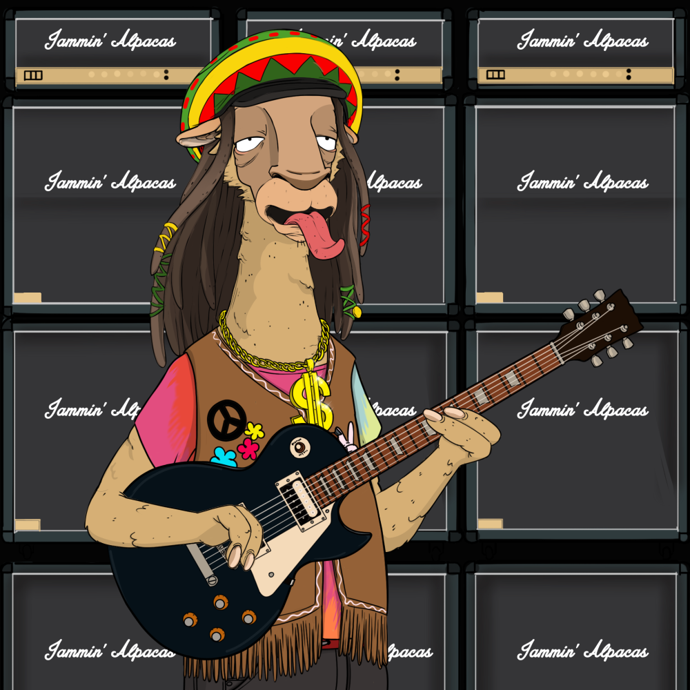 Jammin' Alpacas #3297