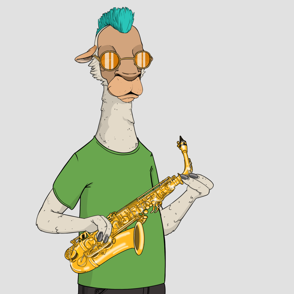 Jammin' Alpacas #3364