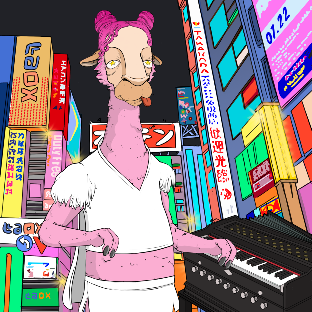 Jammin' Alpacas #3392
