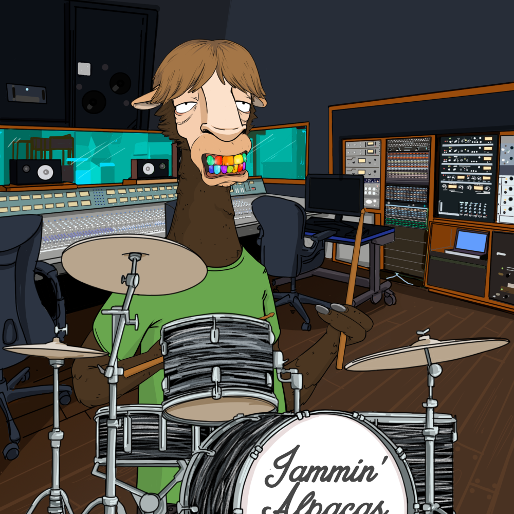Jammin' Alpacas #3507