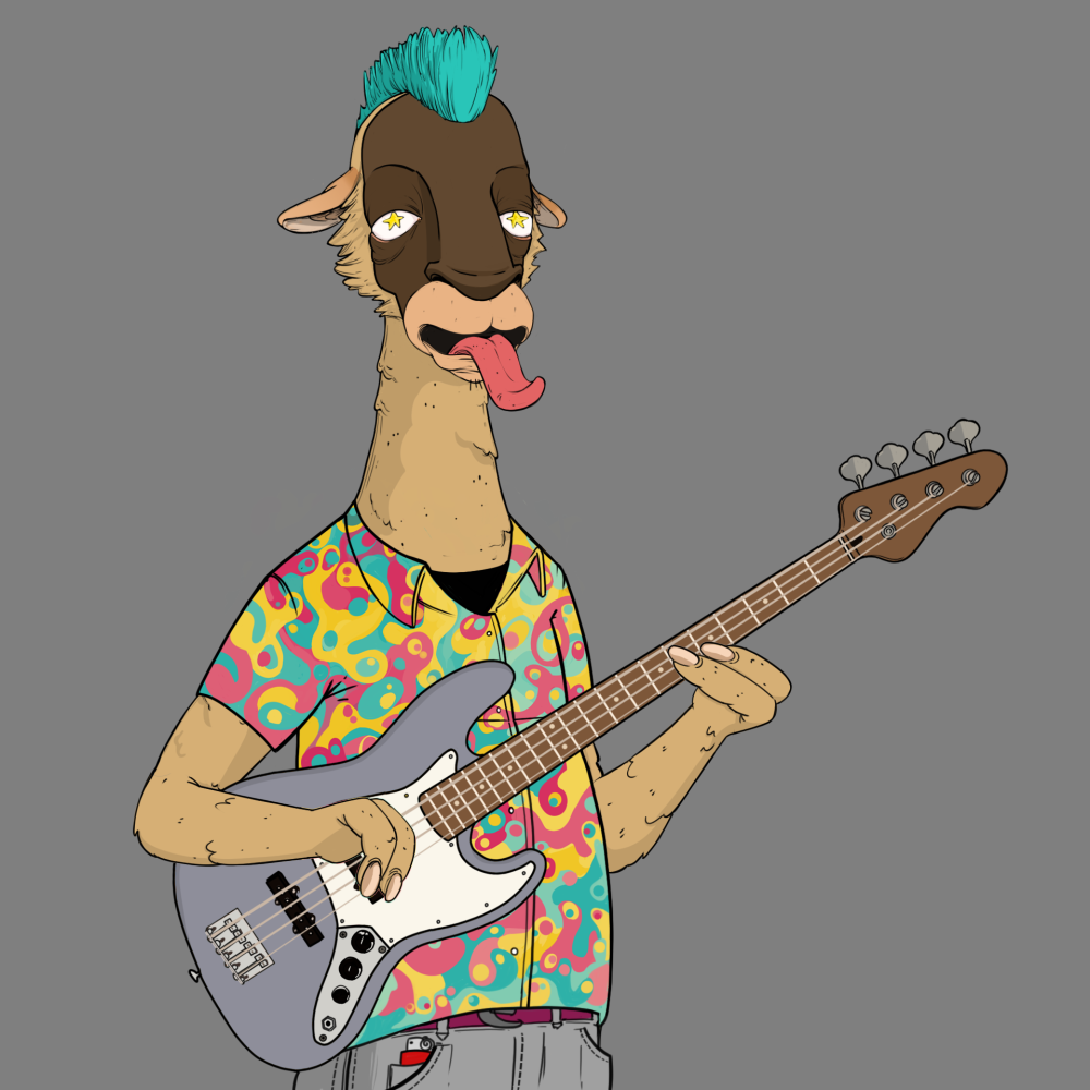 Jammin' Alpacas #3850