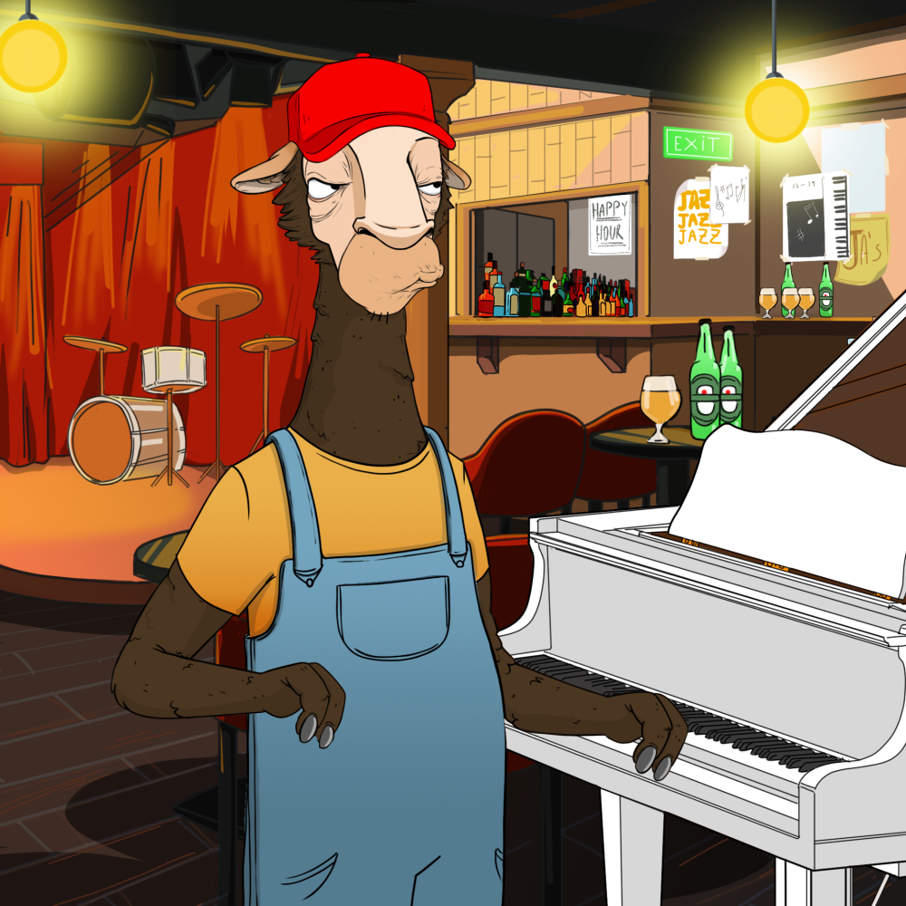 Jammin' Alpacas #4035