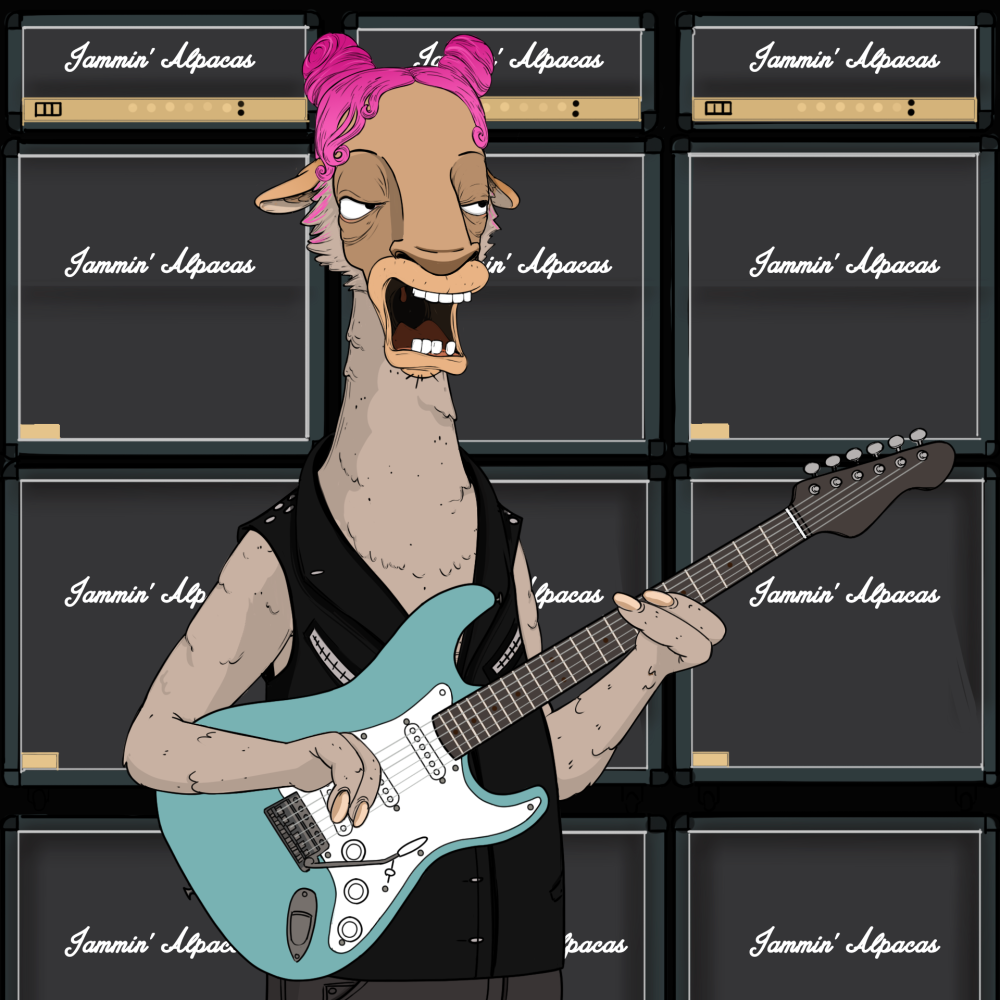 Jammin' Alpacas #4095
