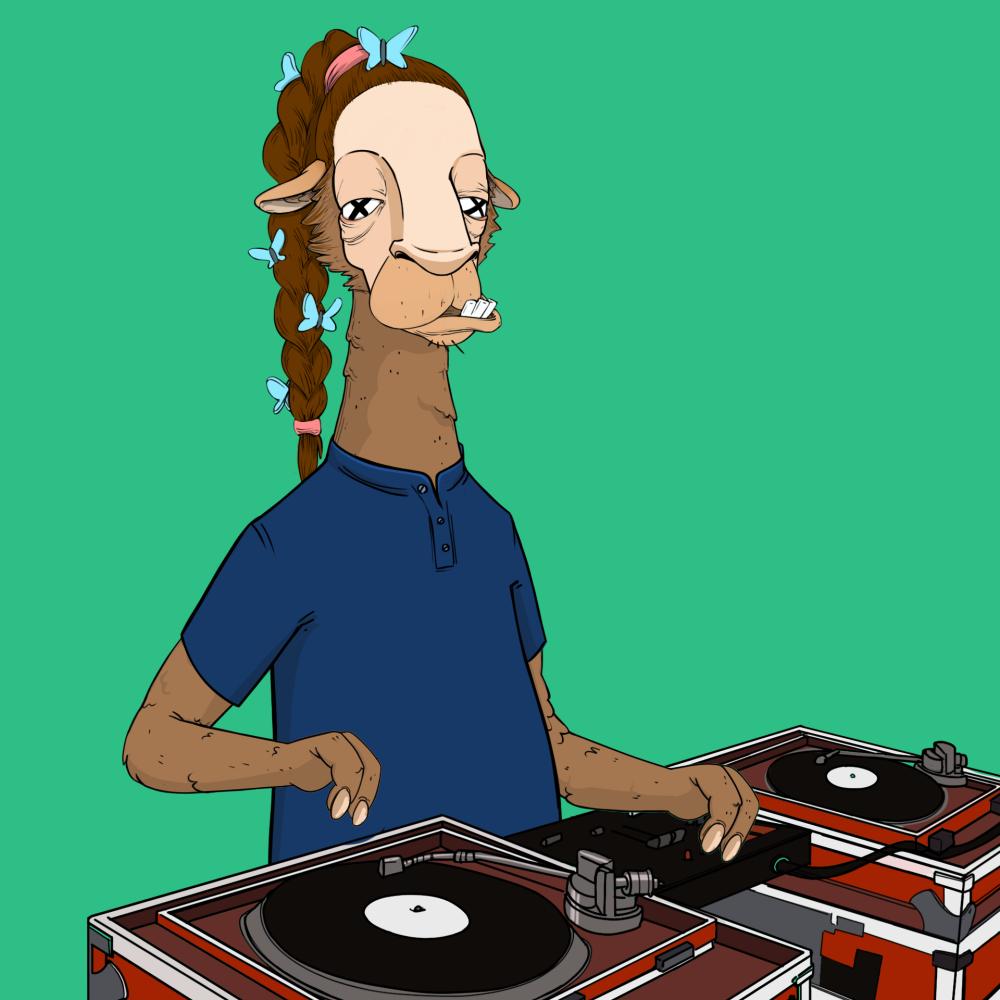 Jammin' Alpacas #4105