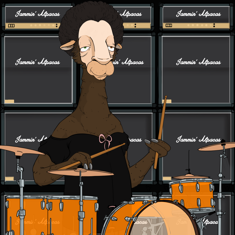 Jammin' Alpacas #4214