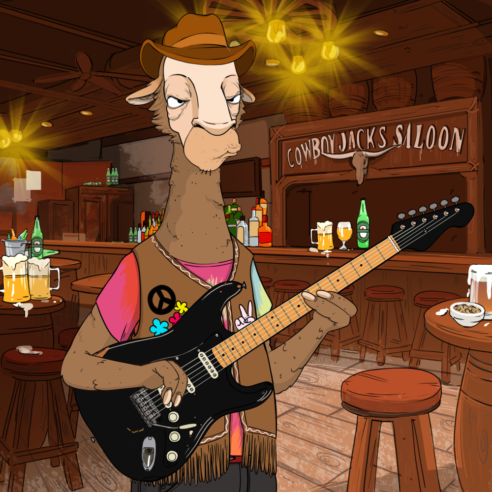 Jammin' Alpacas #4332