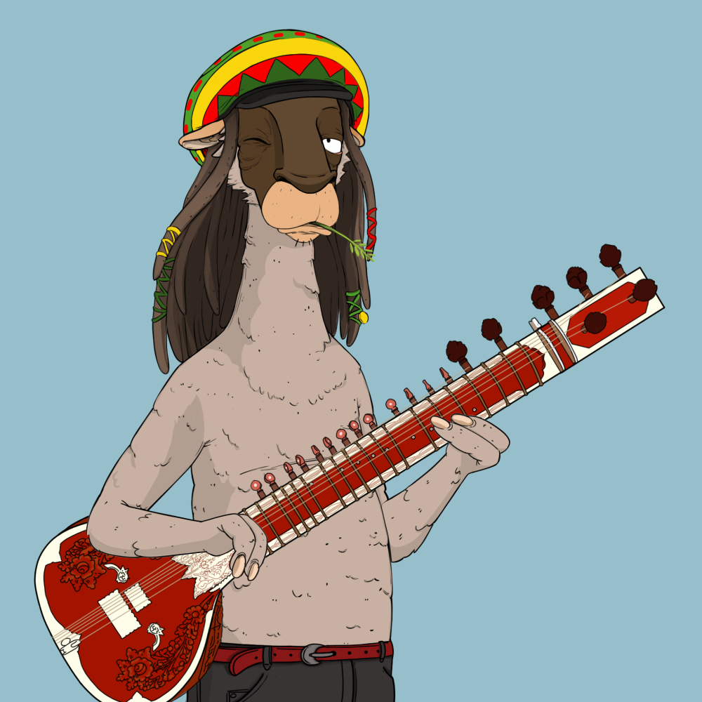 Jammin' Alpacas #4369