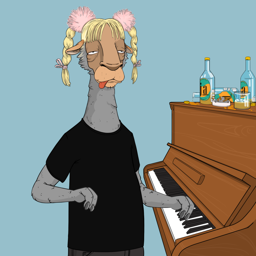 Jammin' Alpacas #4395