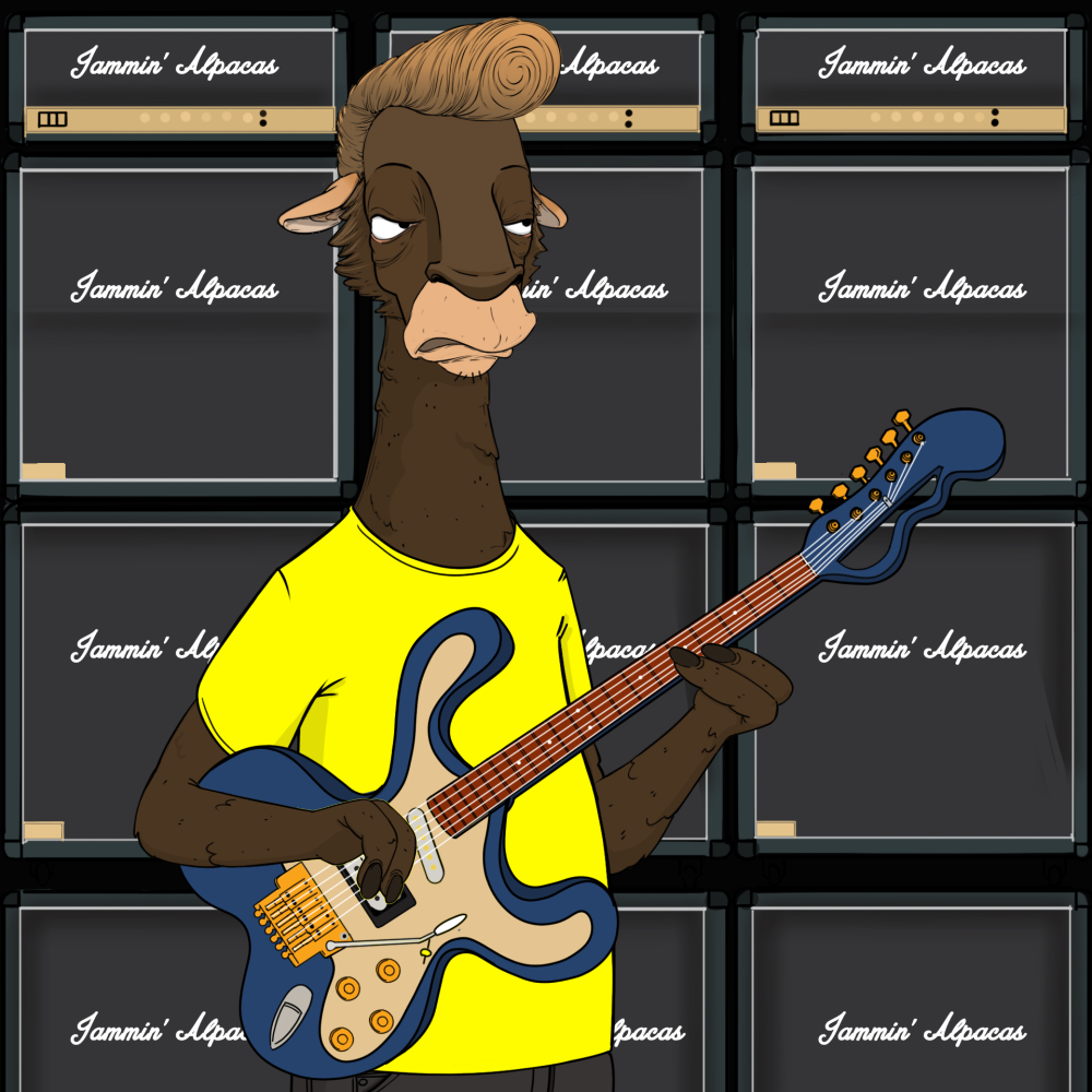 Jammin' Alpacas #4405