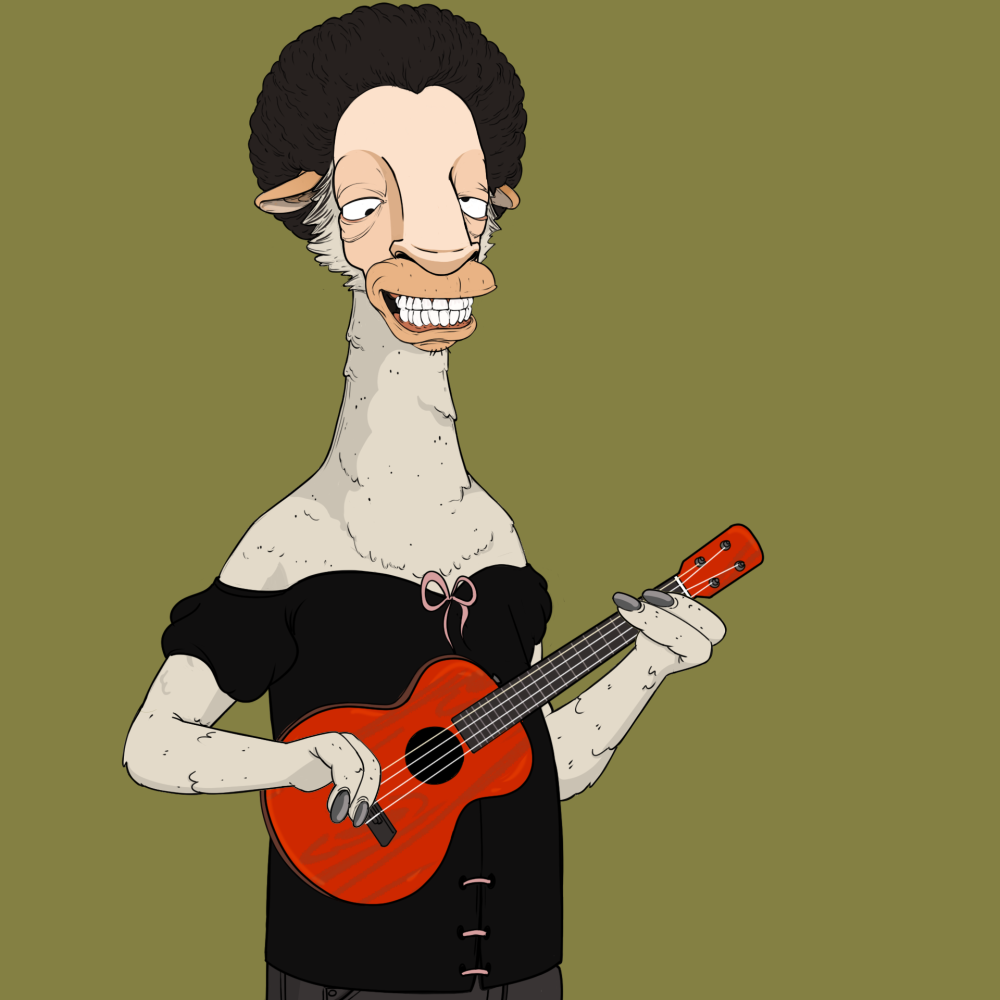 Jammin' Alpacas #4437