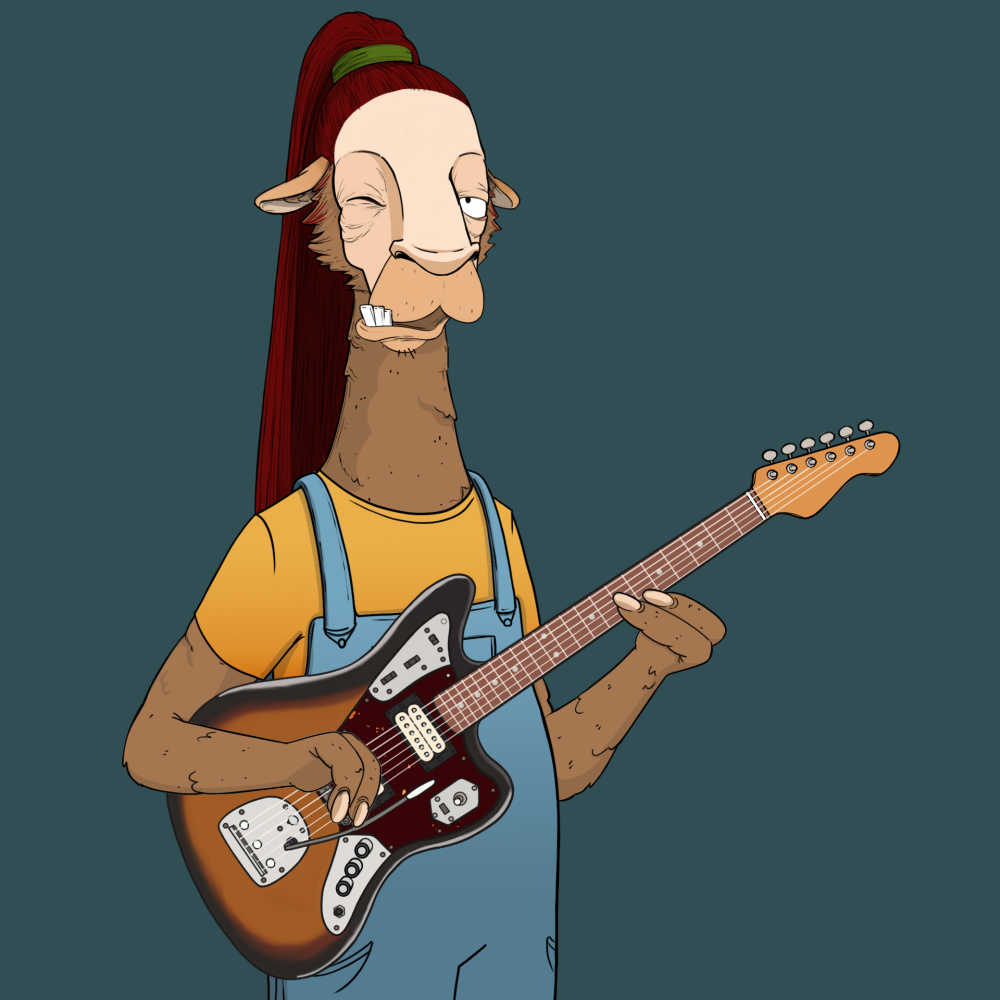 Jammin' Alpacas #4611