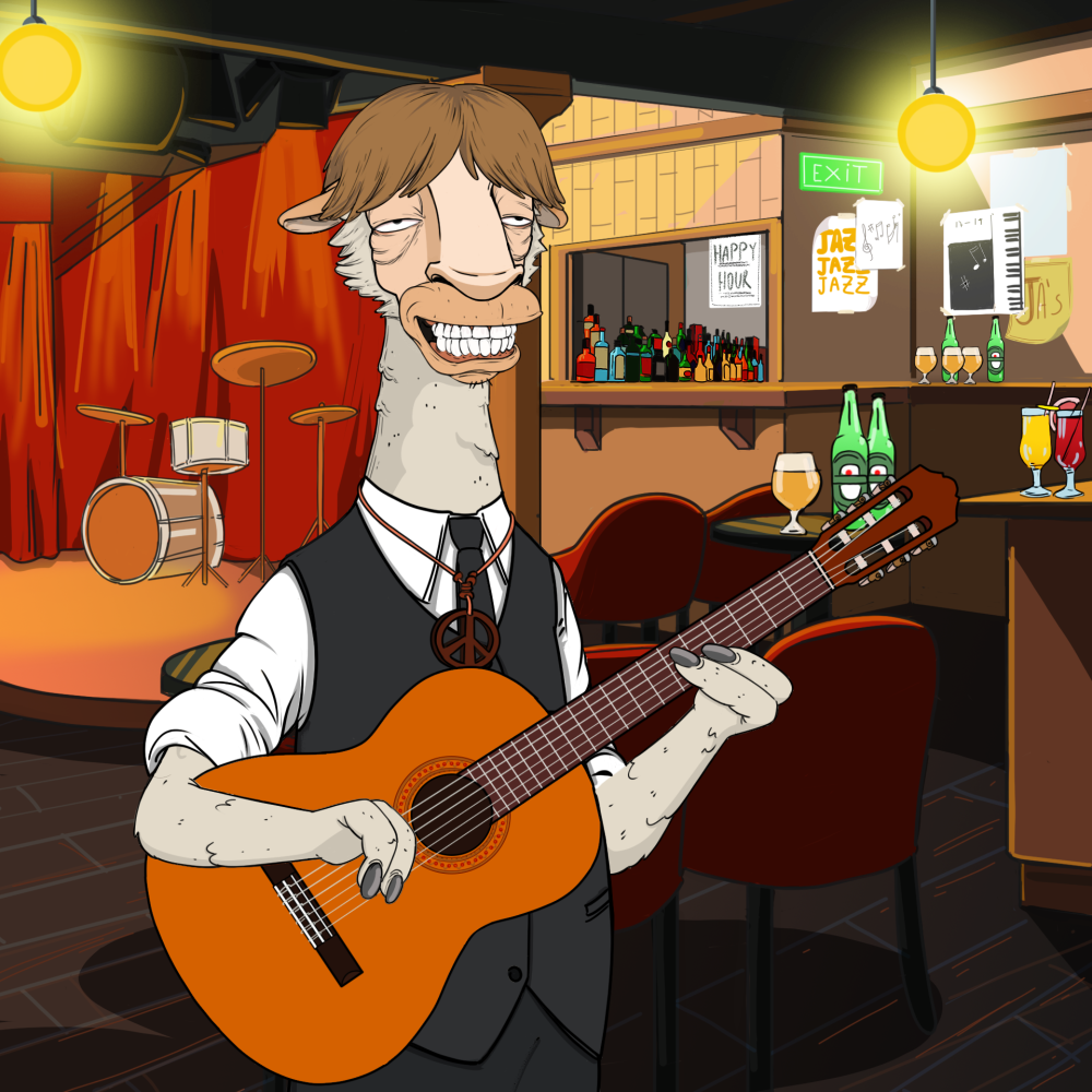 Jammin' Alpacas #4824