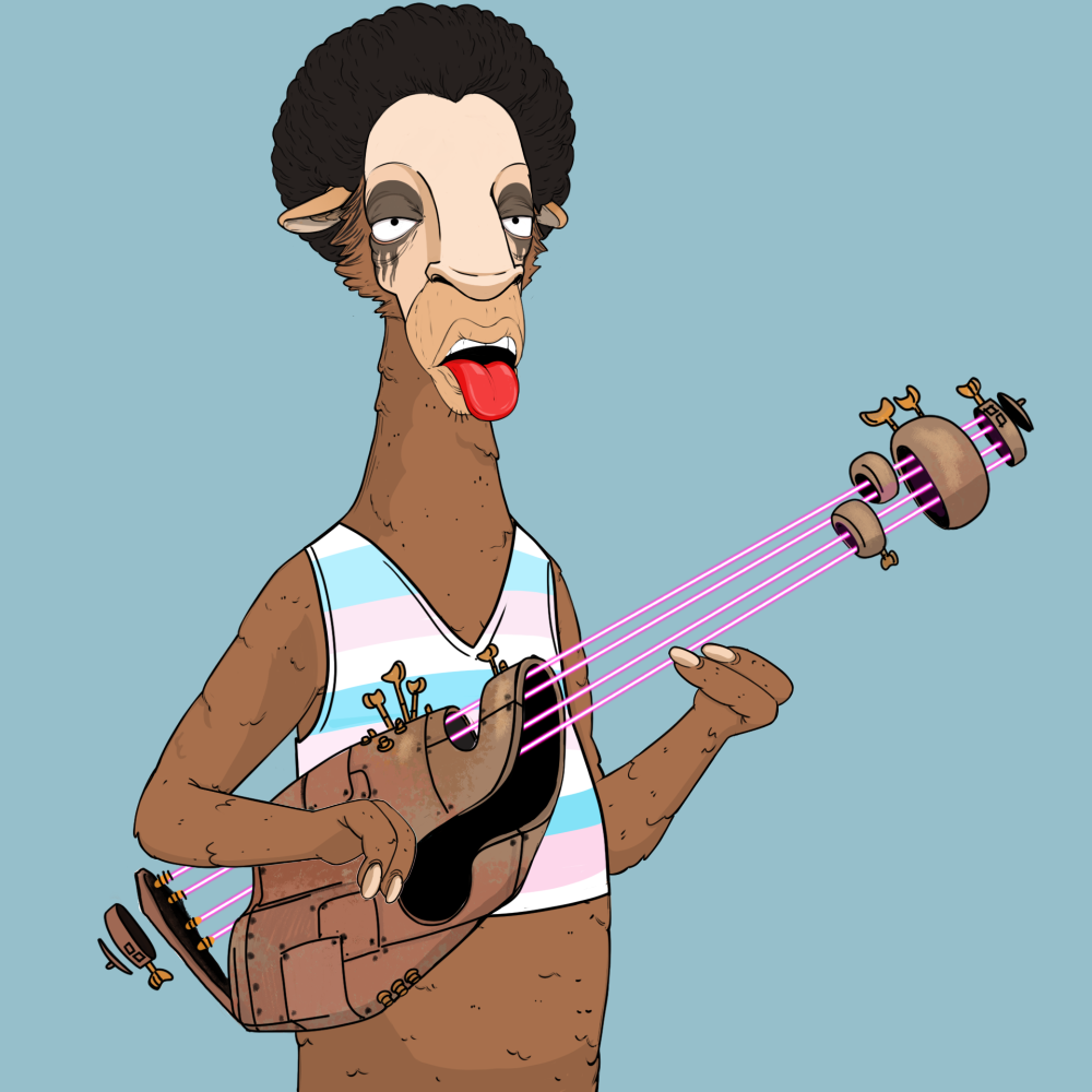 Jammin' Alpacas #4889