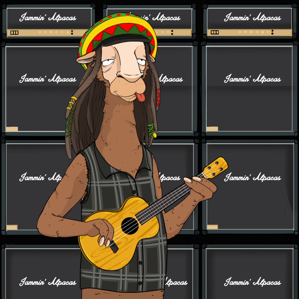 Jammin' Alpacas #4917