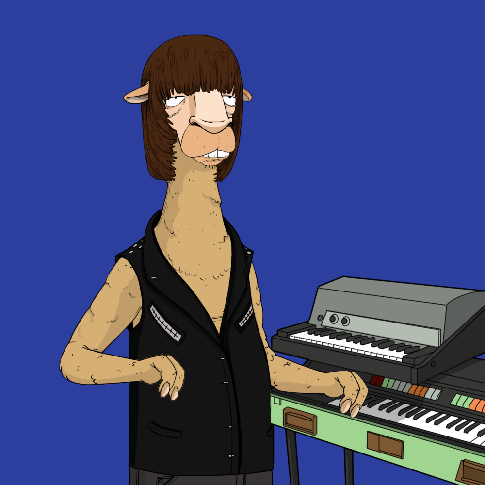 Jammin' Alpacas #4964