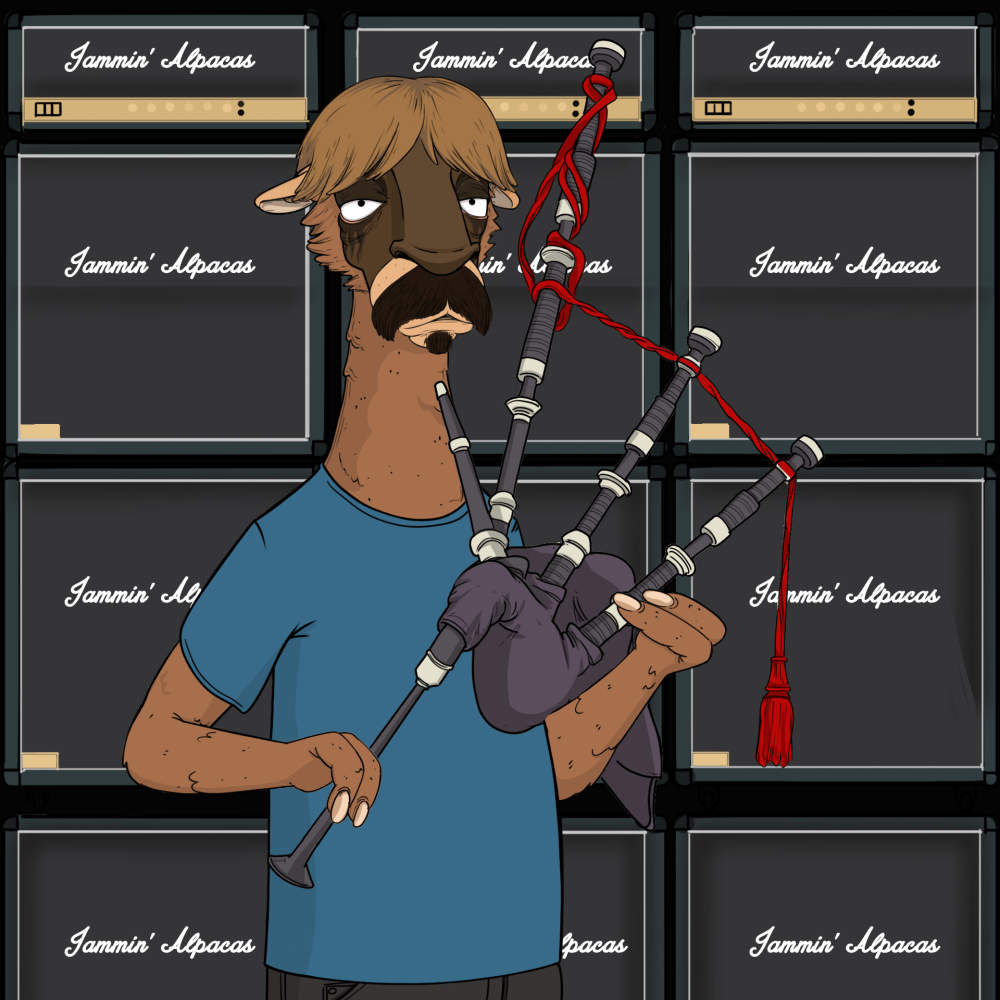 Jammin' Alpacas #5063
