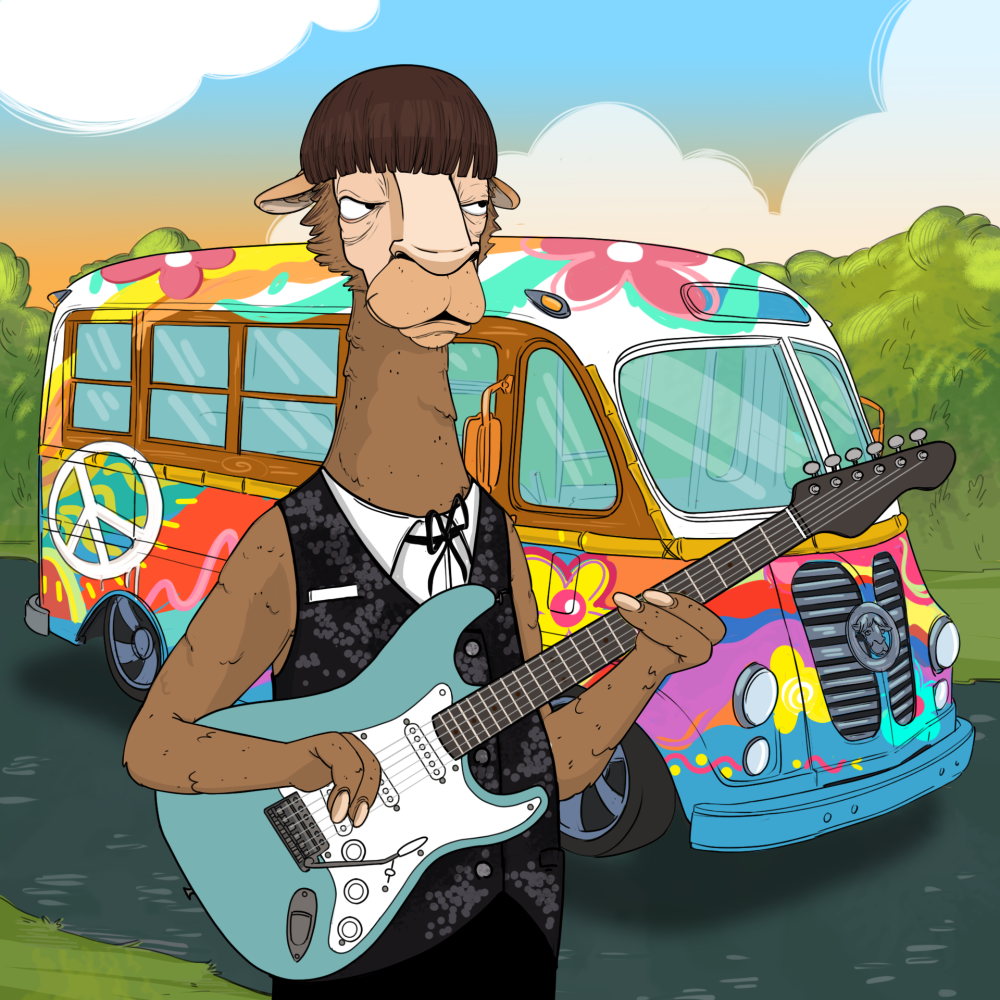Jammin' Alpacas #5204