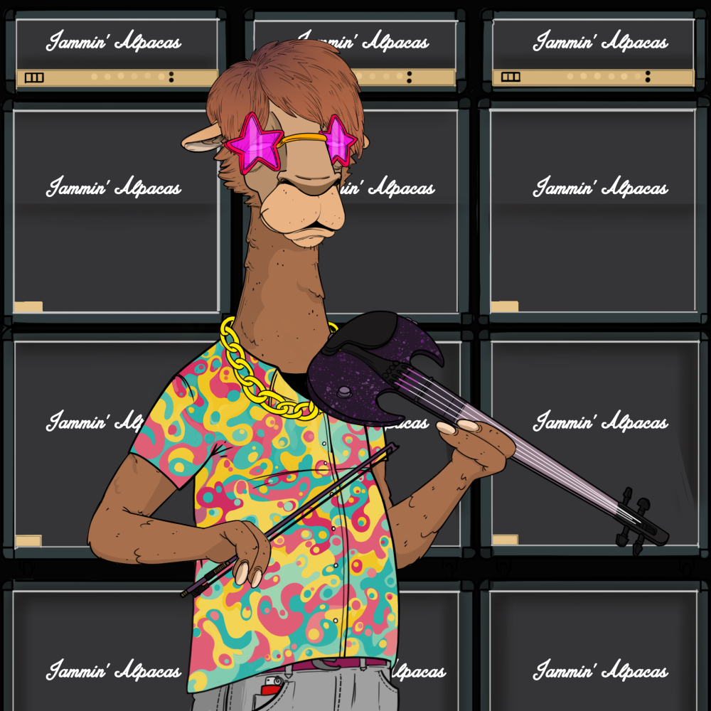 Jammin' Alpacas #5240
