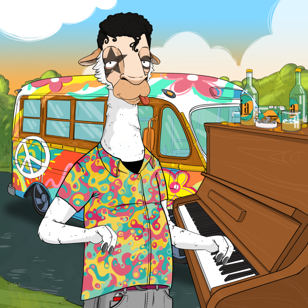 Jammin' Alpacas #5254