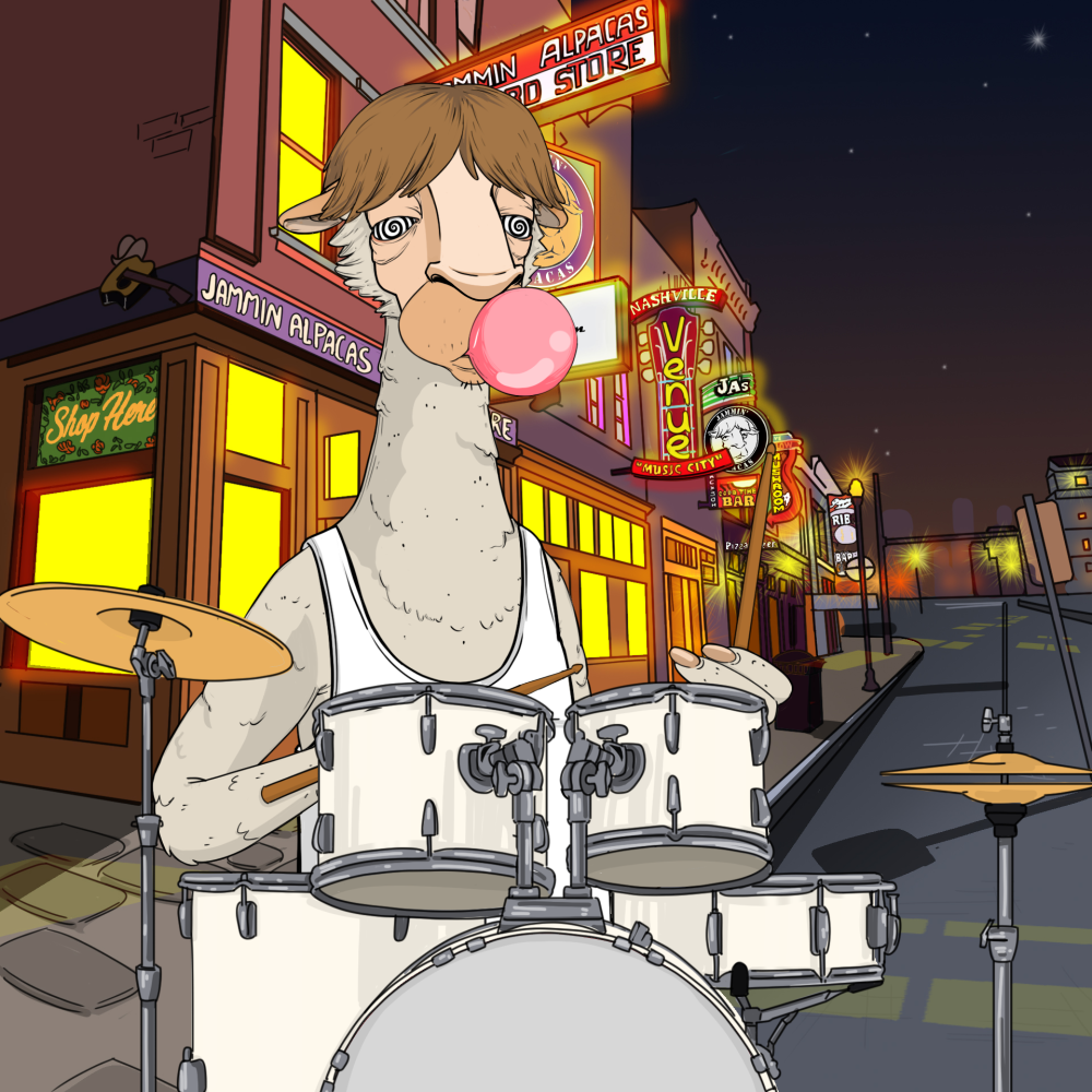 Jammin' Alpacas #5416