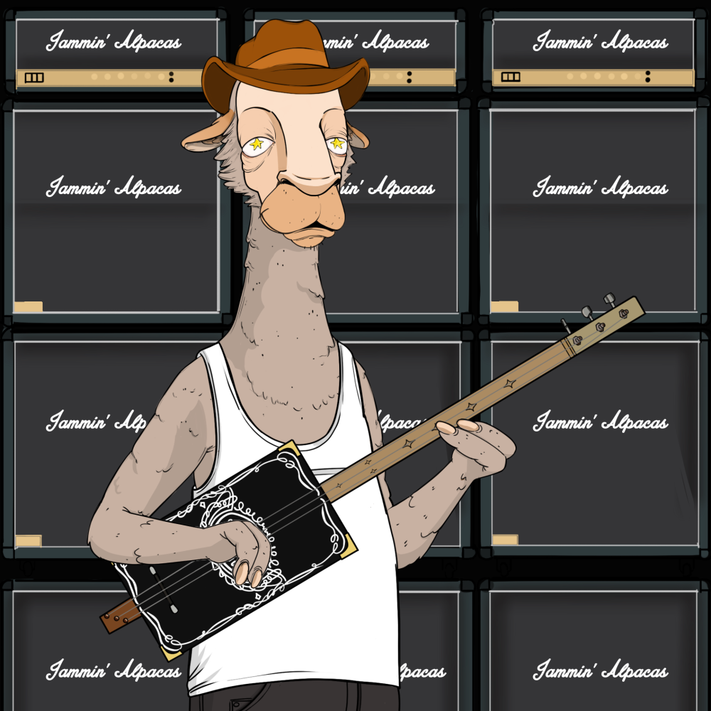 Jammin' Alpacas #5487