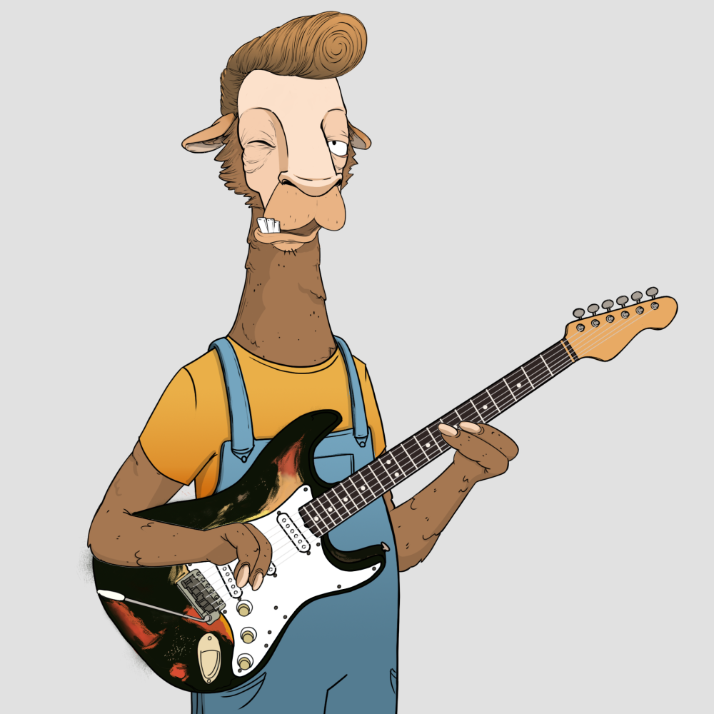 Jammin' Alpacas #5914