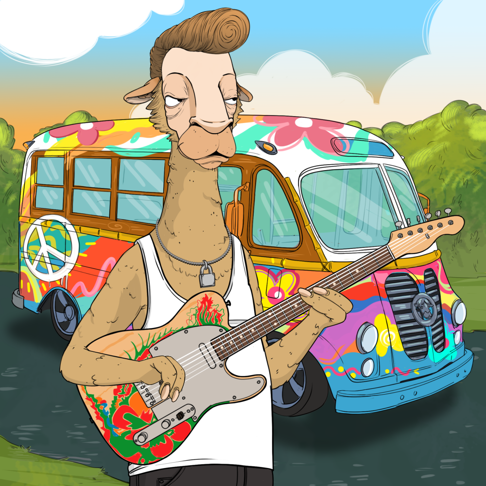 Jammin' Alpacas #5929