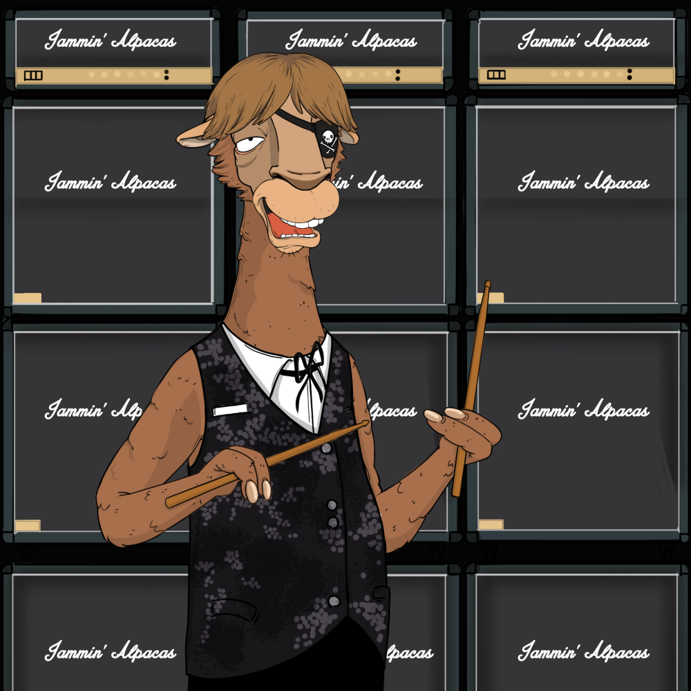 Jammin' Alpacas #5990