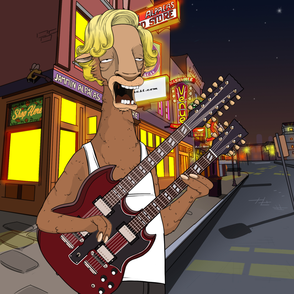 Jammin' Alpacas #6071