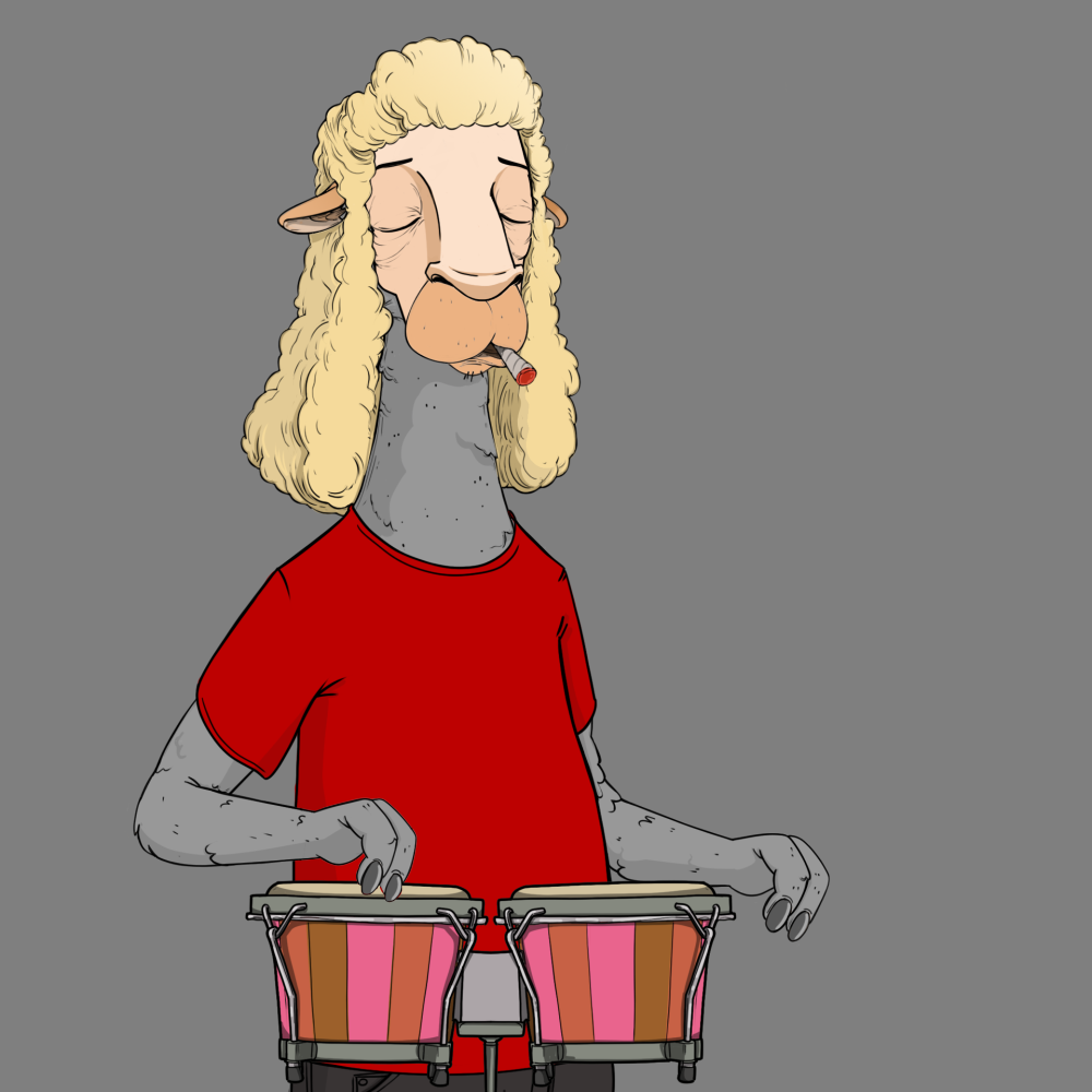 Jammin' Alpacas #6374