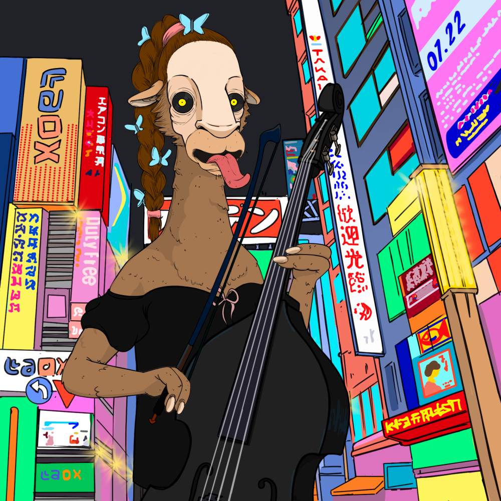 Jammin' Alpacas #6376