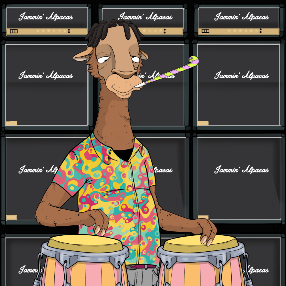 Jammin' Alpacas #6383