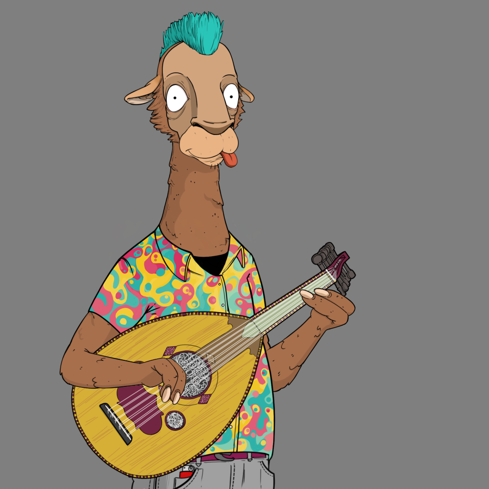 Jammin' Alpacas #6487