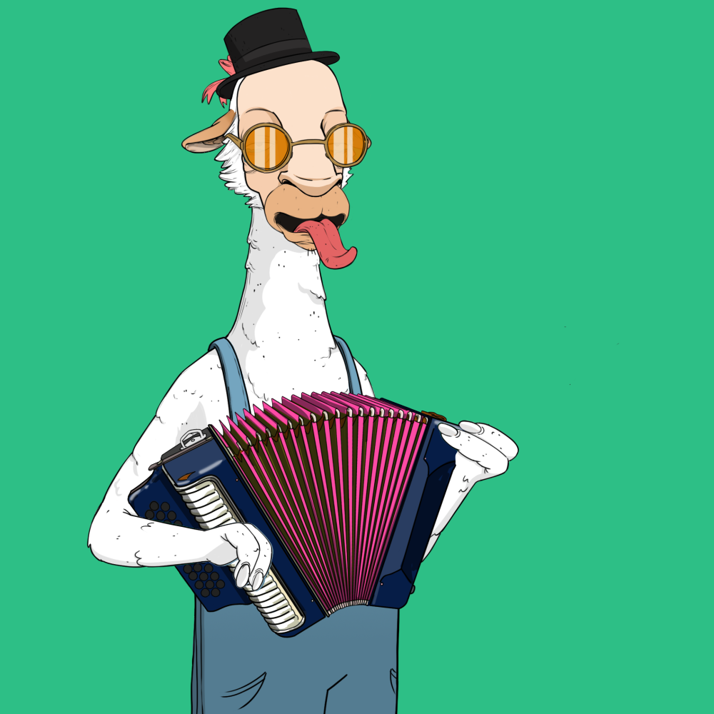 Jammin' Alpacas #6644