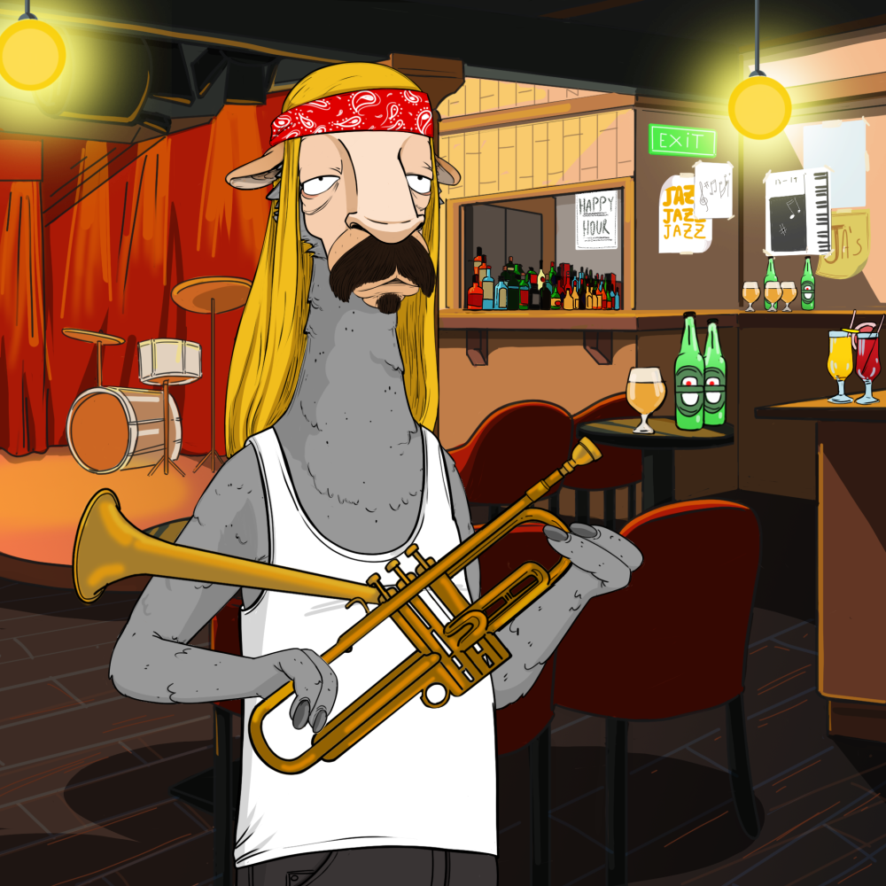 Jammin' Alpacas #6646