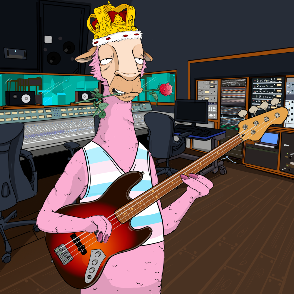 Jammin' Alpacas #6834