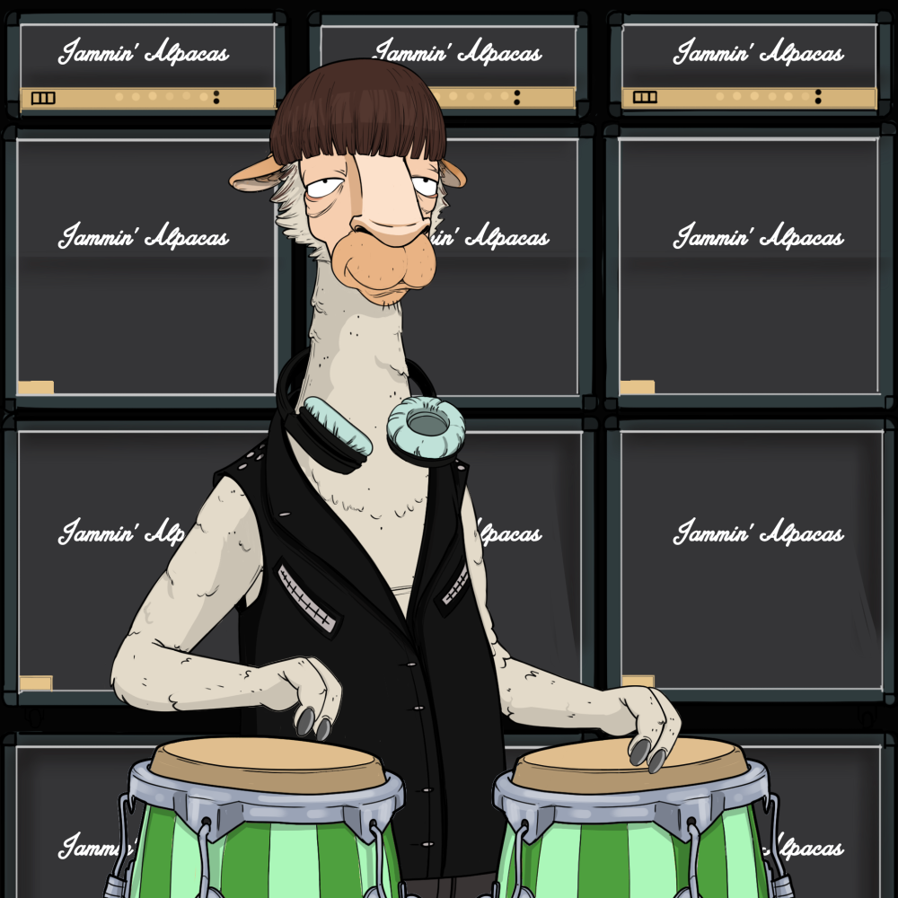 Jammin' Alpacas #6842