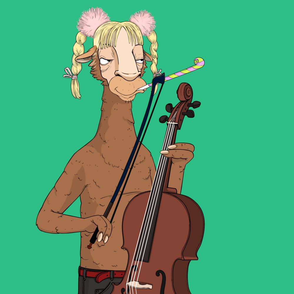 Jammin' Alpacas #6843
