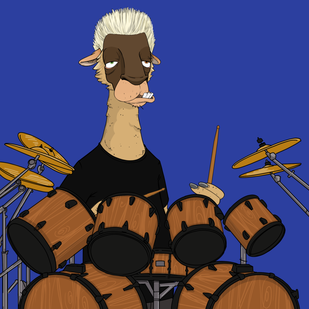 Jammin' Alpacas #6844