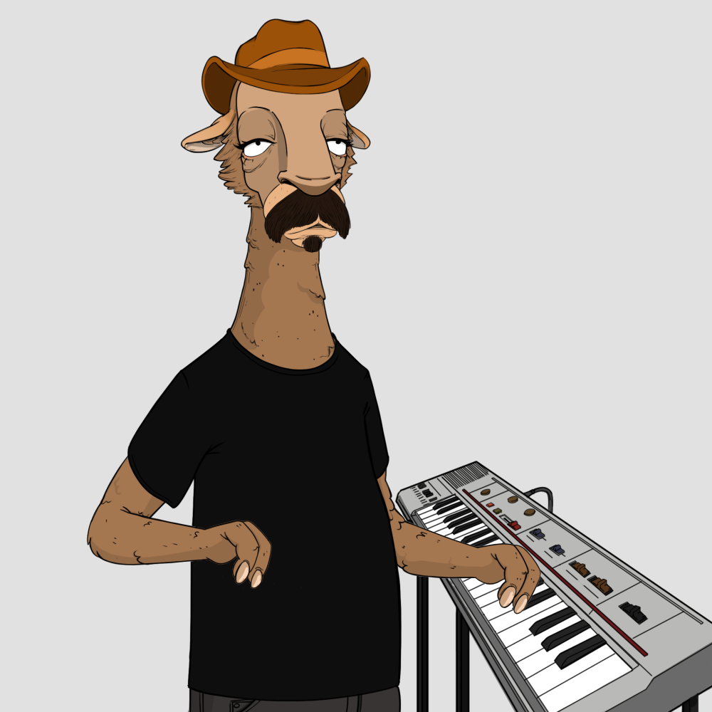 Jammin' Alpacas #6934
