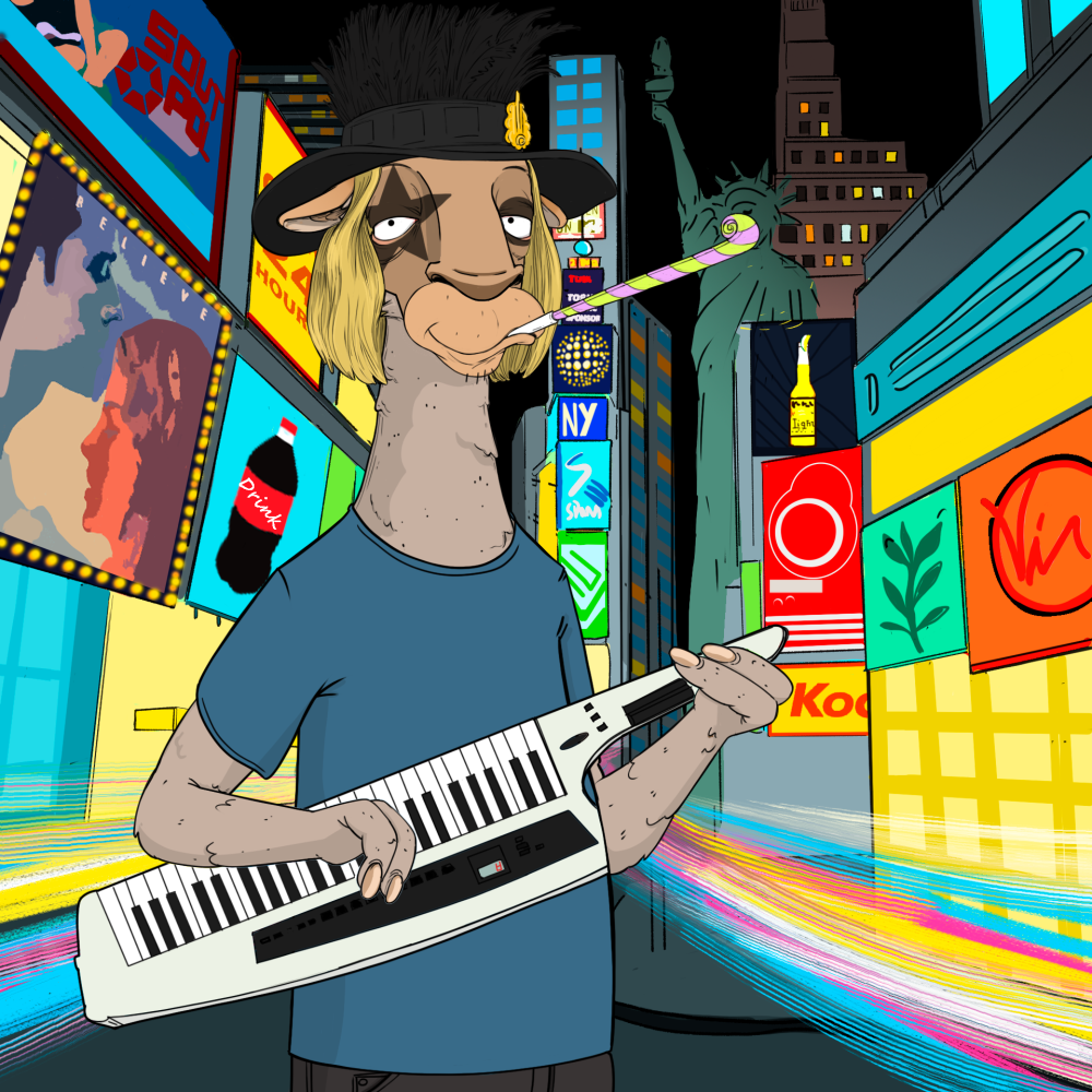 Jammin' Alpacas #6962