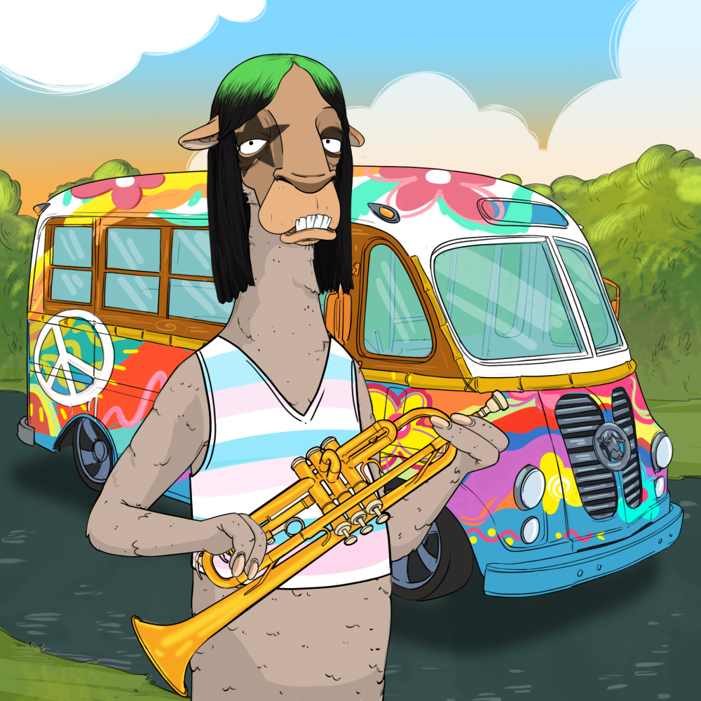 Jammin' Alpacas #6964