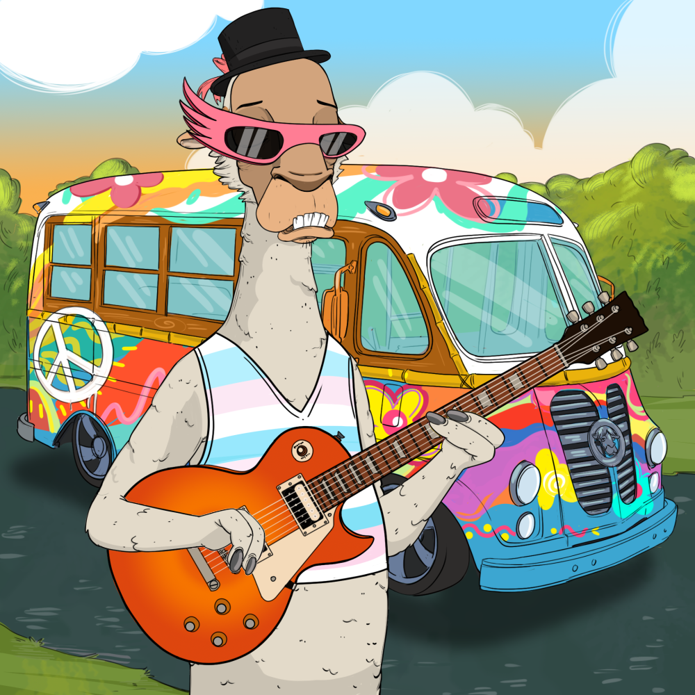 Jammin' Alpacas #6966