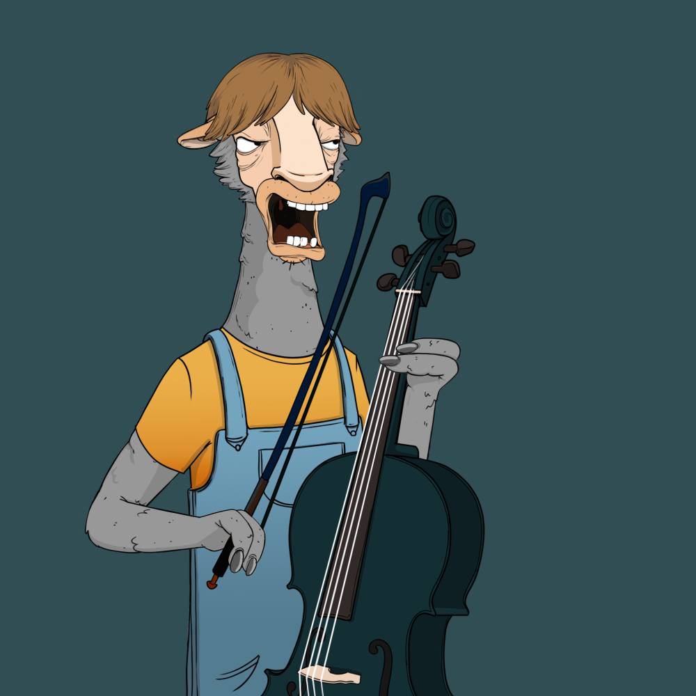 Jammin' Alpacas #6969