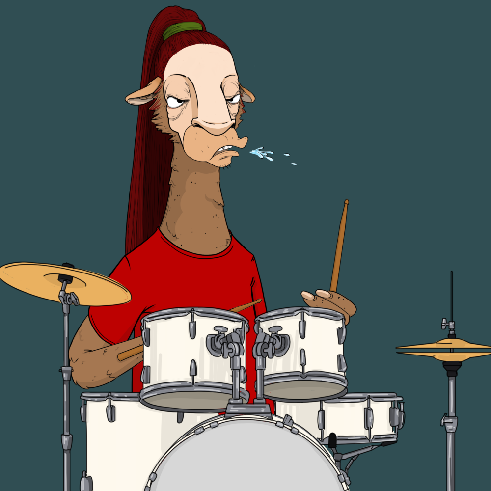 Jammin' Alpacas #6987